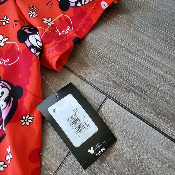 New Disney Mickey and Minnie scrub top - Picture 11 of 16